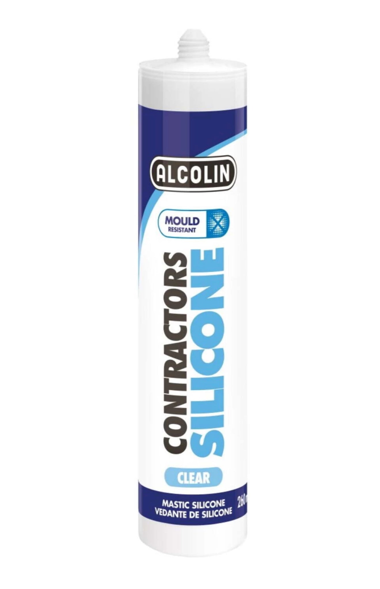 Alcolin Contractors Silicone Clear 260ml