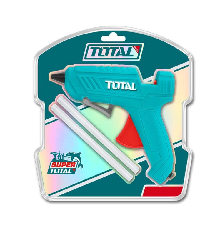 Total Tools 2Pcs 100W Glue Gun With 2xGlue Sticks