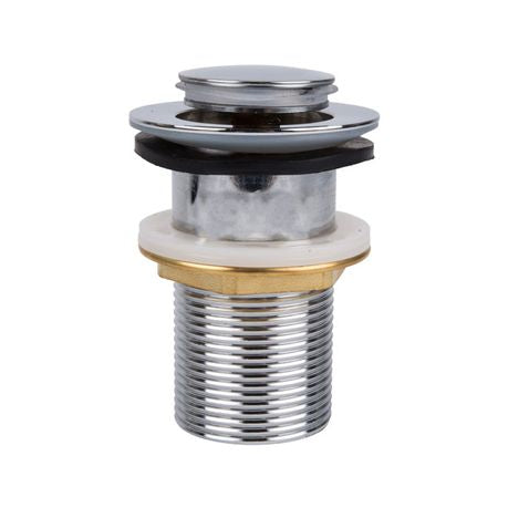 Waste Basin Pop In Chrome Unslotted 205