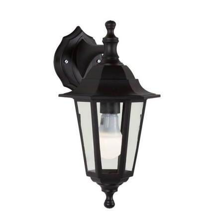 Eurolux - Lantern Wall 6 Panel Down Facing Black