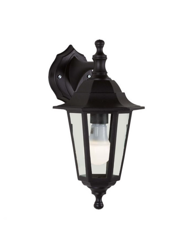 Eurolux - Lantern Wall 6 Panel Down Facing Black