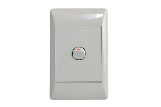 Redisson Wall Switch 1 Lever White A001