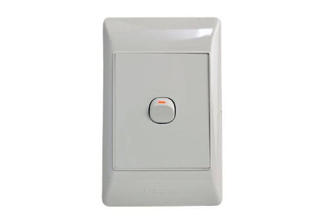 Redisson Wall Switch 1 Lever White A001