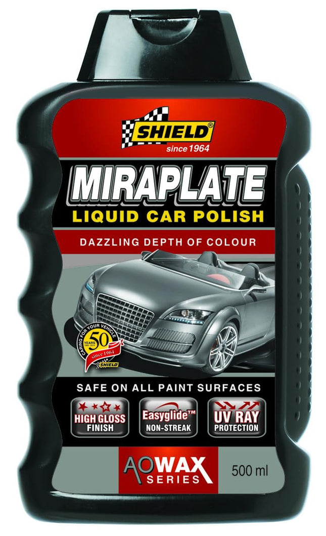 Shield Miraplate Liquid Car Polish  500ml SH44
