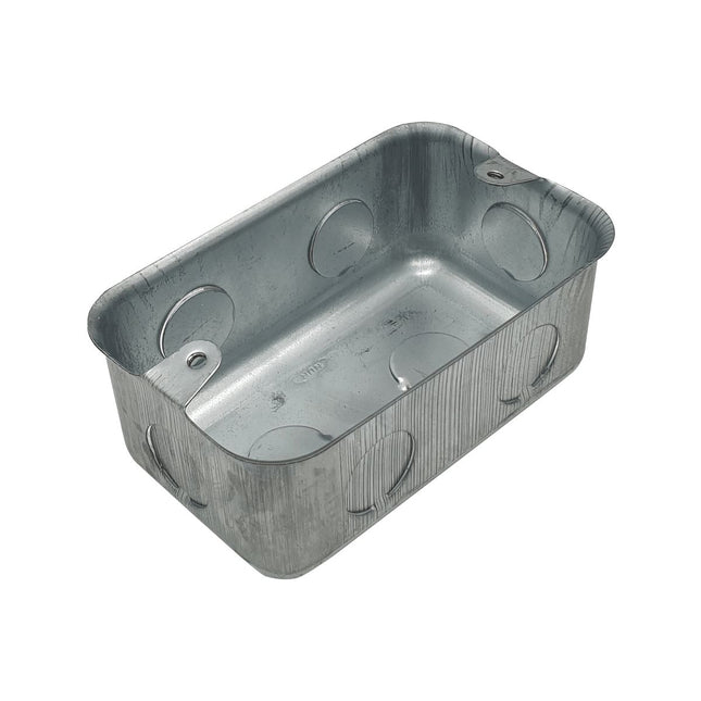 4 x 2 Extension Boxes Open Steel