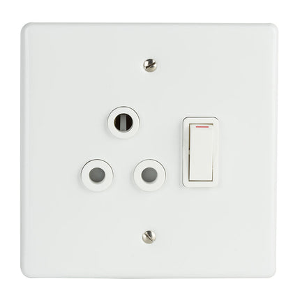 Crabtree Single Plug + Cover 4 x 4 CT180
