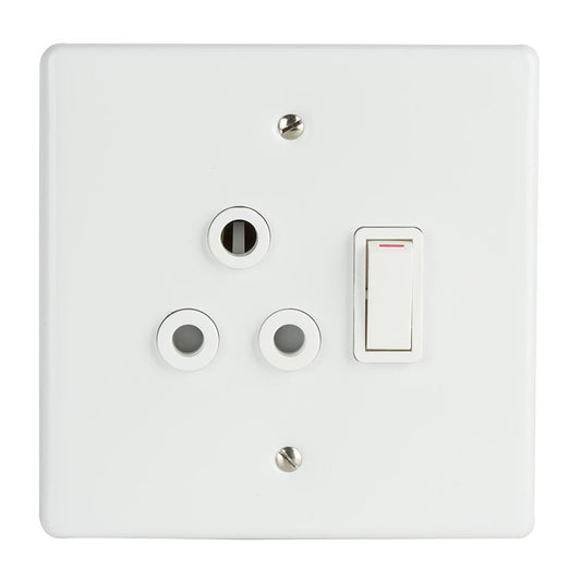 Crabtree Single Plug + Cover 4 x 4 CT180