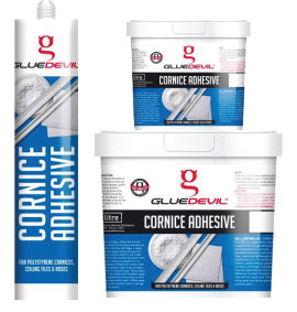 Glue Devil Cornice Adhesive 2KG (Blue Bucket)