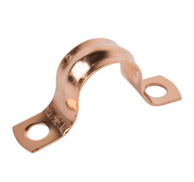 Copper Tube Strap 5 Per Pack 15mm