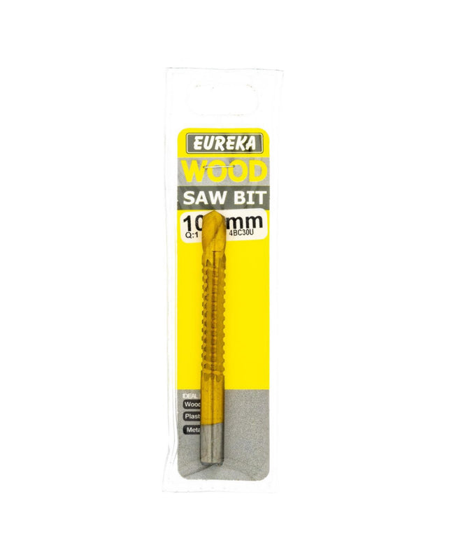 EUREKA DRILL BITS HSS Drill Saw 10mm Q:1 for Wood 4BC30U