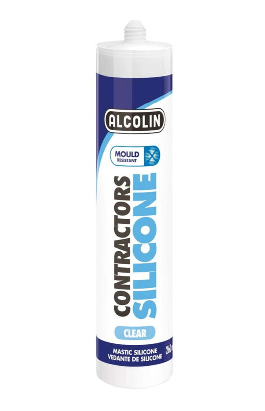 Alcolin Contractors Silicone Clear 260ml