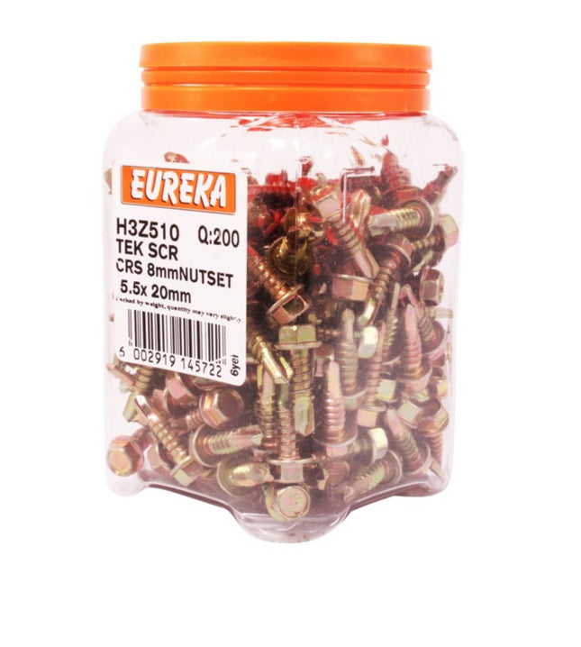 Eureka H3Z510 Tek Screw Steel T5 5.5x 20mm Q:20