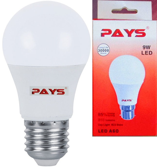 A60/A55 LED Lamp 7W B22 D/L PAYS