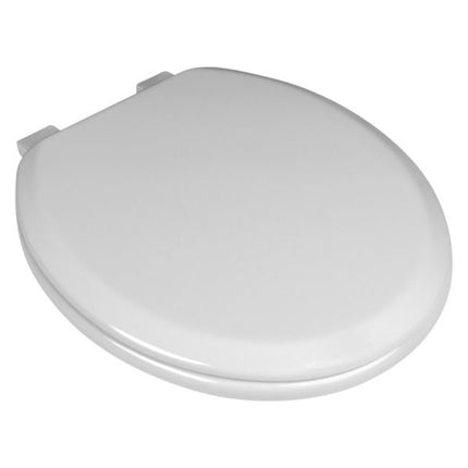 Wooden Toilet Seat White - Nylon Fitting