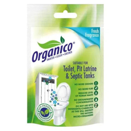 Organico Toilet Treatment Toilets, Pit Latrine & Septic Tanks 100g