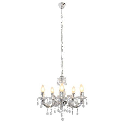 Eurolux Odile Acrylic 5LT Chandelier 440
