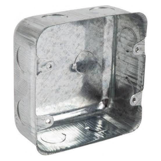 4 x 4 Extension Boxes Open Steel