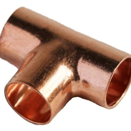 Copper Tee CXCXC Capillary 15mm