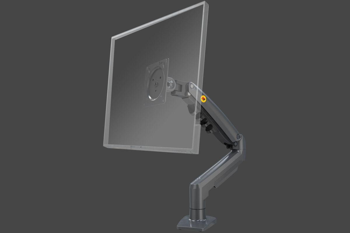 North Bayou | NB Ergonomics | Single arm Mount for 17″ – 30″ monitors [F80]