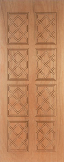 Traditional 8 Panel Door 813x2032