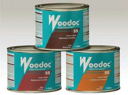 Woodoc 55 Russet Exterior Gloss Sealer 1L