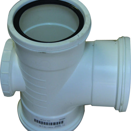 PVC Junction SV IE Single 110mmx 90 Deg