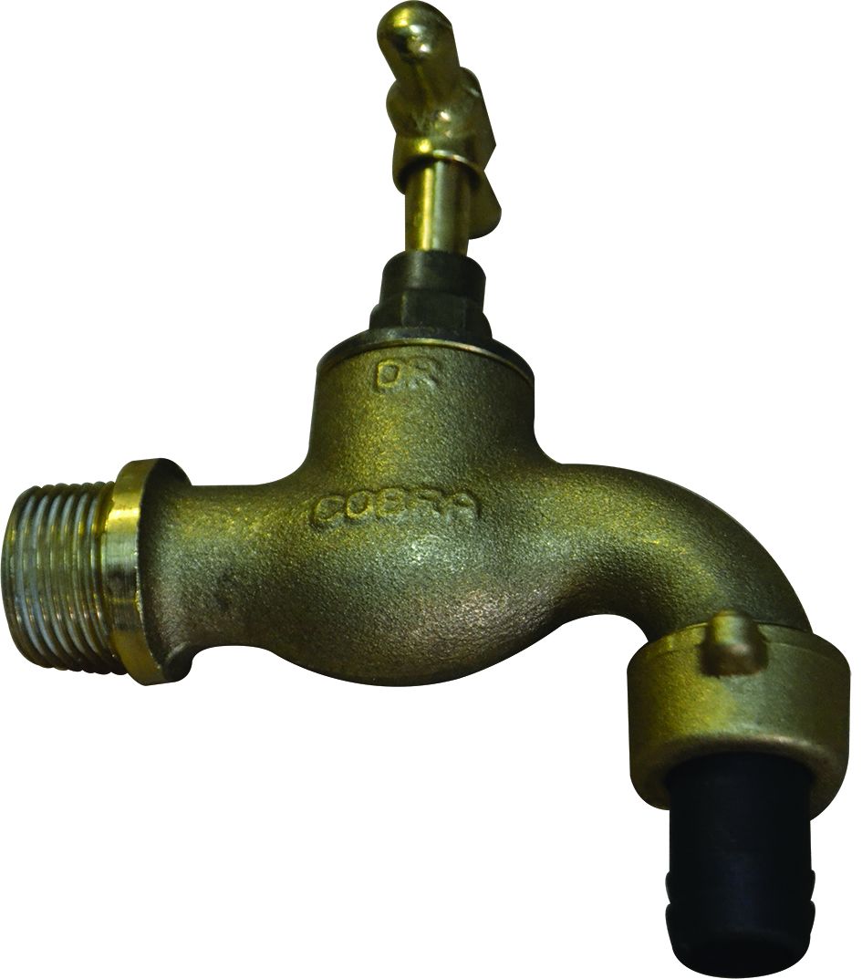 Titan Hosebib Tap Brass 20mm